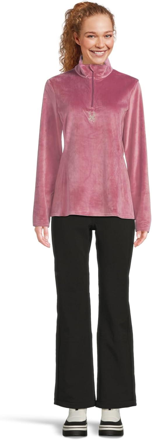 image:imageSpyder Womens Shimmer Bug Half Zip TNeck Ski Base LayerAcai