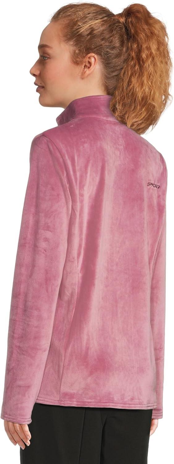 image:imageSpyder Womens Shimmer Bug Half Zip TNeck Ski Base LayerAcai