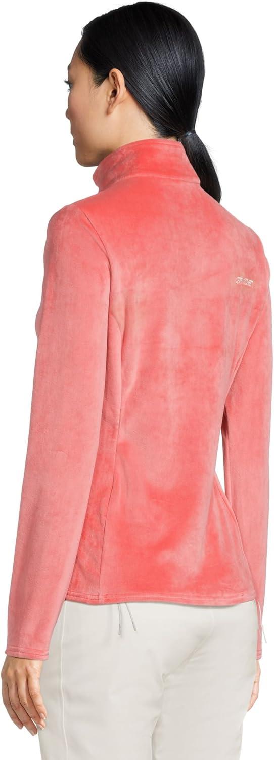 image:imageSpyder Womens Shimmer Bug Half Zip TNeck Ski Base LayerCoral Haze
