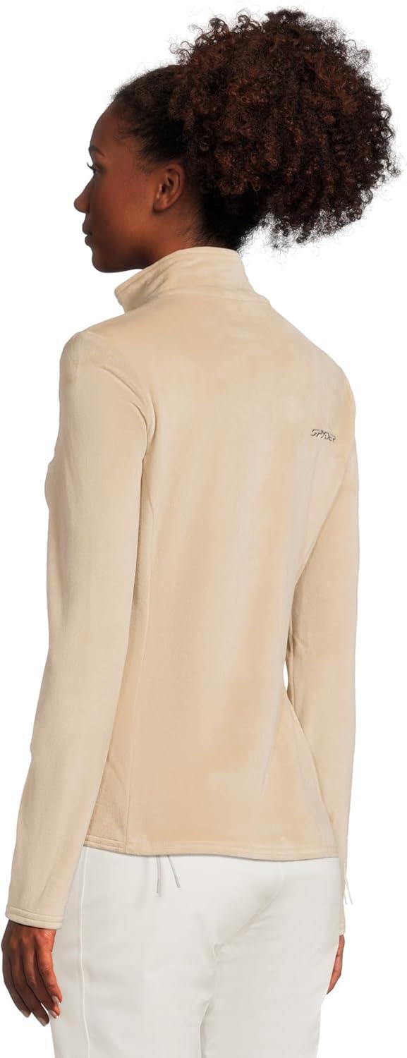 image:imageSpyder Womens Shimmer Bug Half Zip TNeck Ski Base LayerSanddune
