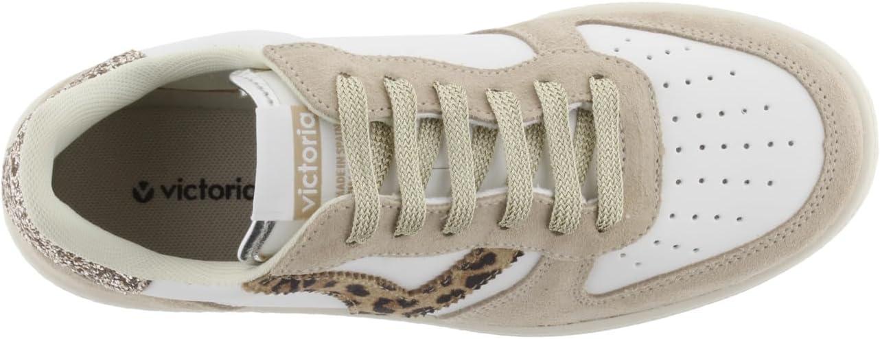 image:imageVictoria Womens Camping Lona Soft Fashion SneakerPlatinum