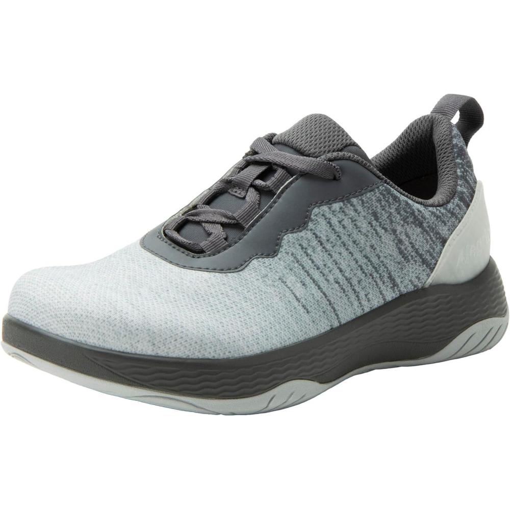 image:imageAlegria Women In8 Sneakers Wide Toe Box Natural Toe Shape Supportive Athletic ShoesOmbre Grey