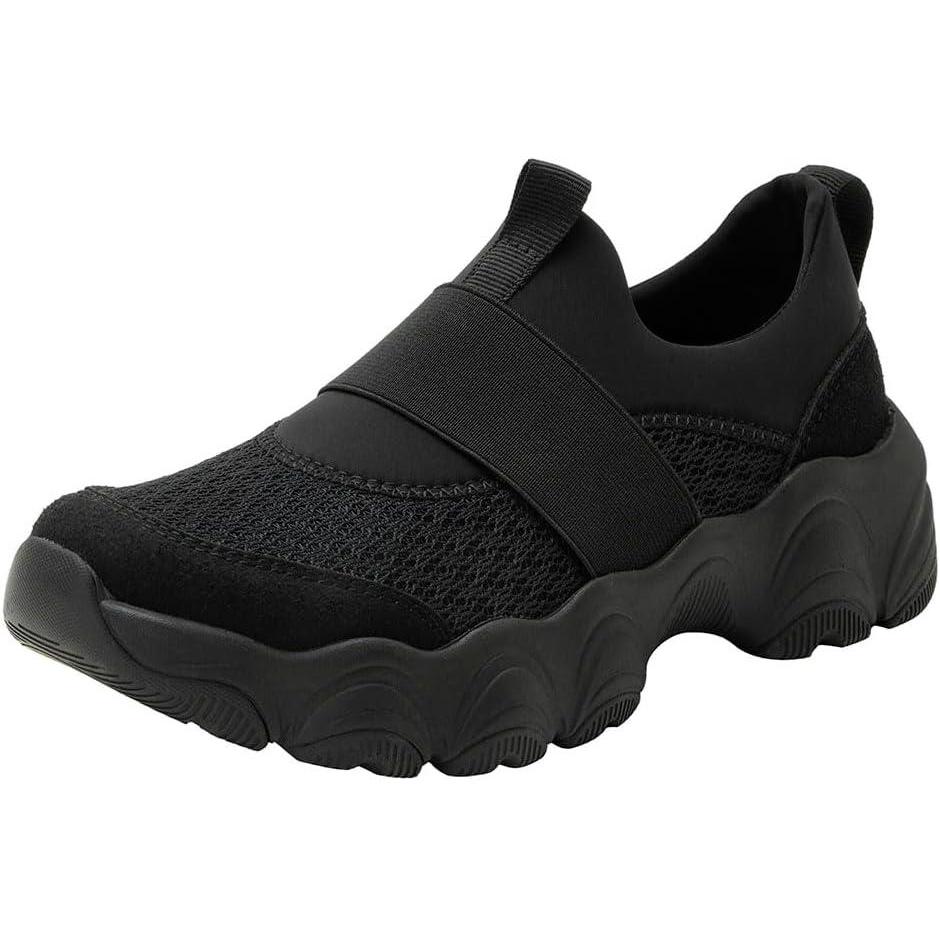 image:imageAlegria Womens Sleek Joy Fashion Casual Sport Slipon SneakerBlack Out