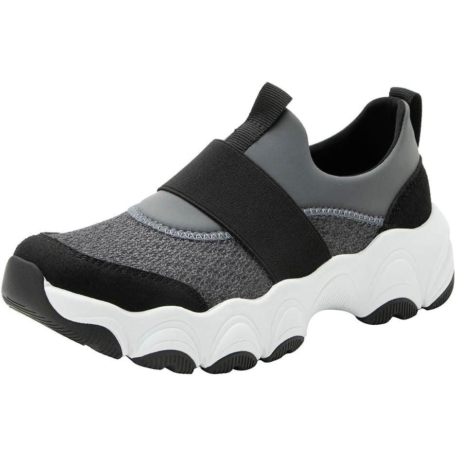 image:imageAlegria Womens Sleek Joy Fashion Casual Sport Slipon SneakerSlate Grey
