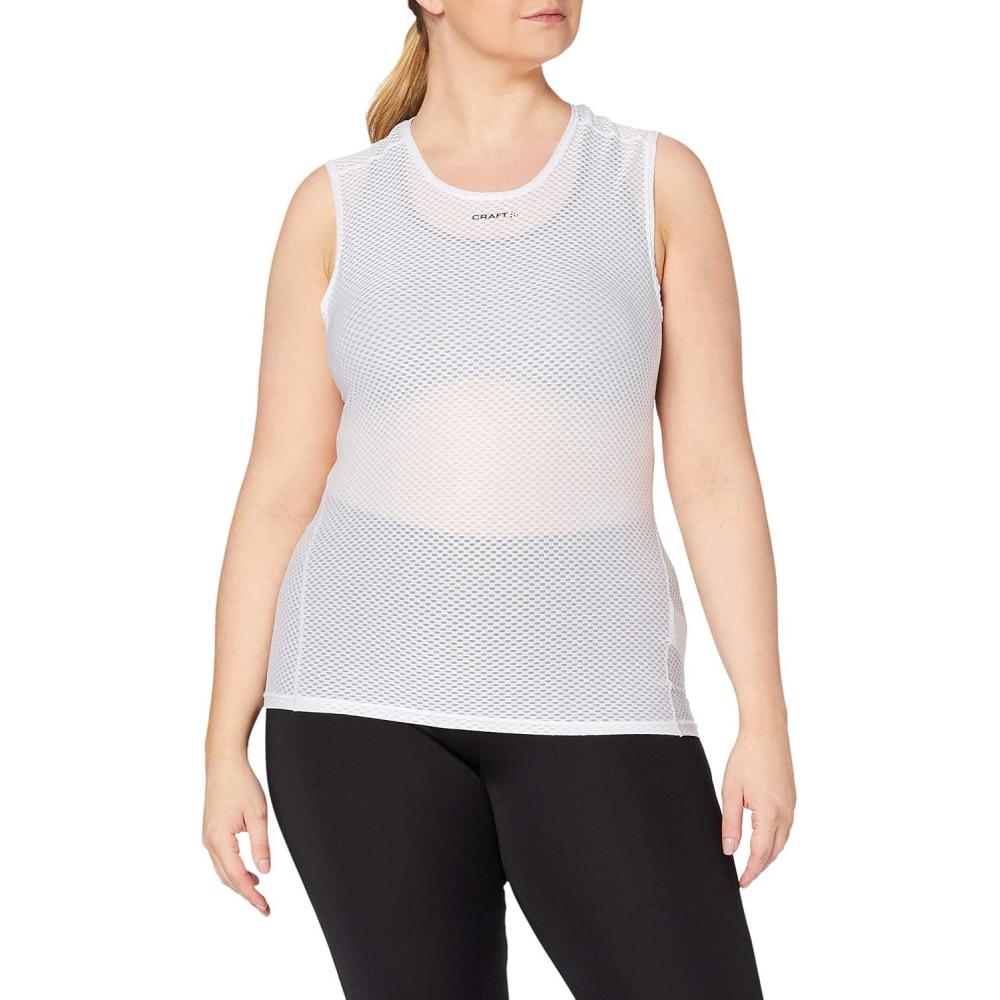 image:imageCraft Womens Cool Mesh Superlight Sleeveless Skiing Cycling Base Layer ShirtWhite