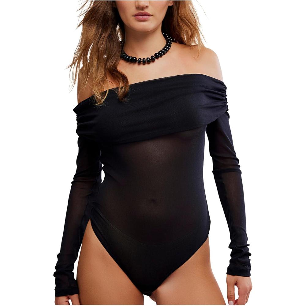 image:imageFree People womens Forget Me Not BodysuitBlack