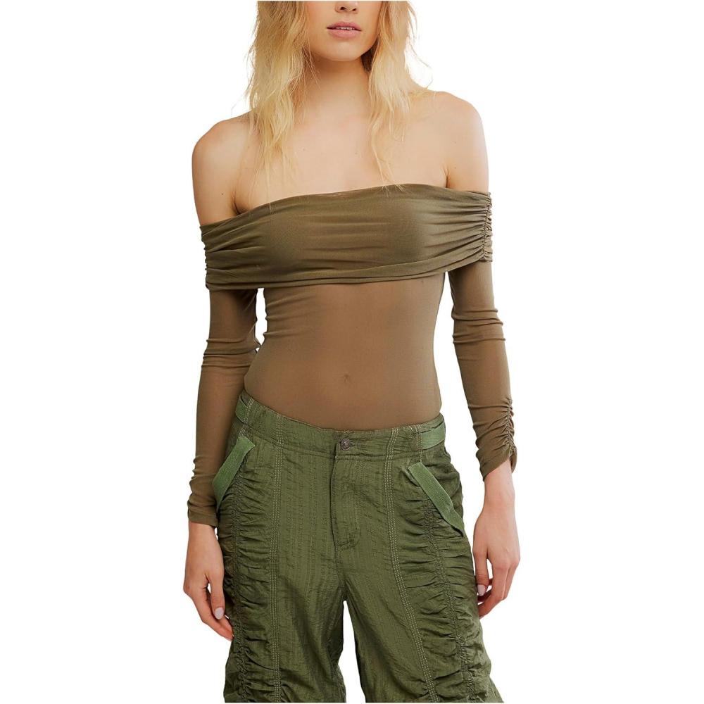 image:imageFree People womens Forget Me Not BodysuitOlive
