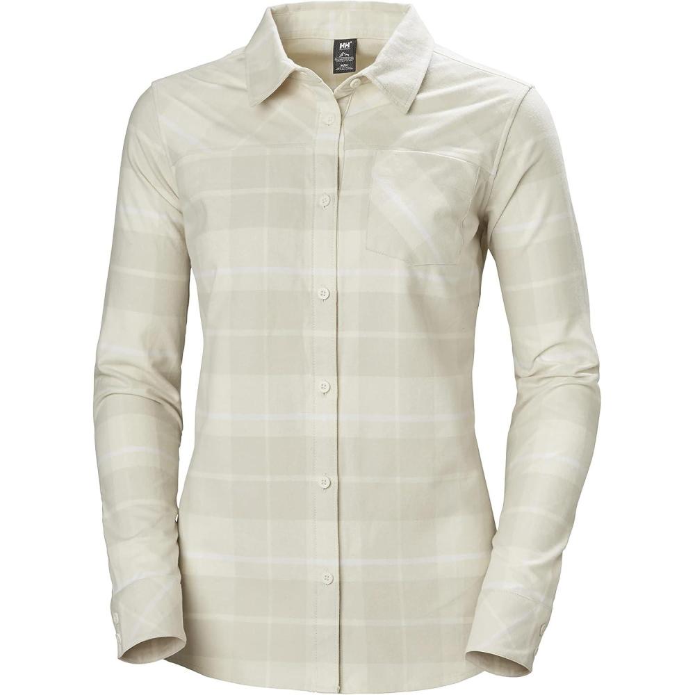 image:imageHellyHansen Womens Classic Check Ls Shirt047 Snow Skog Plaid