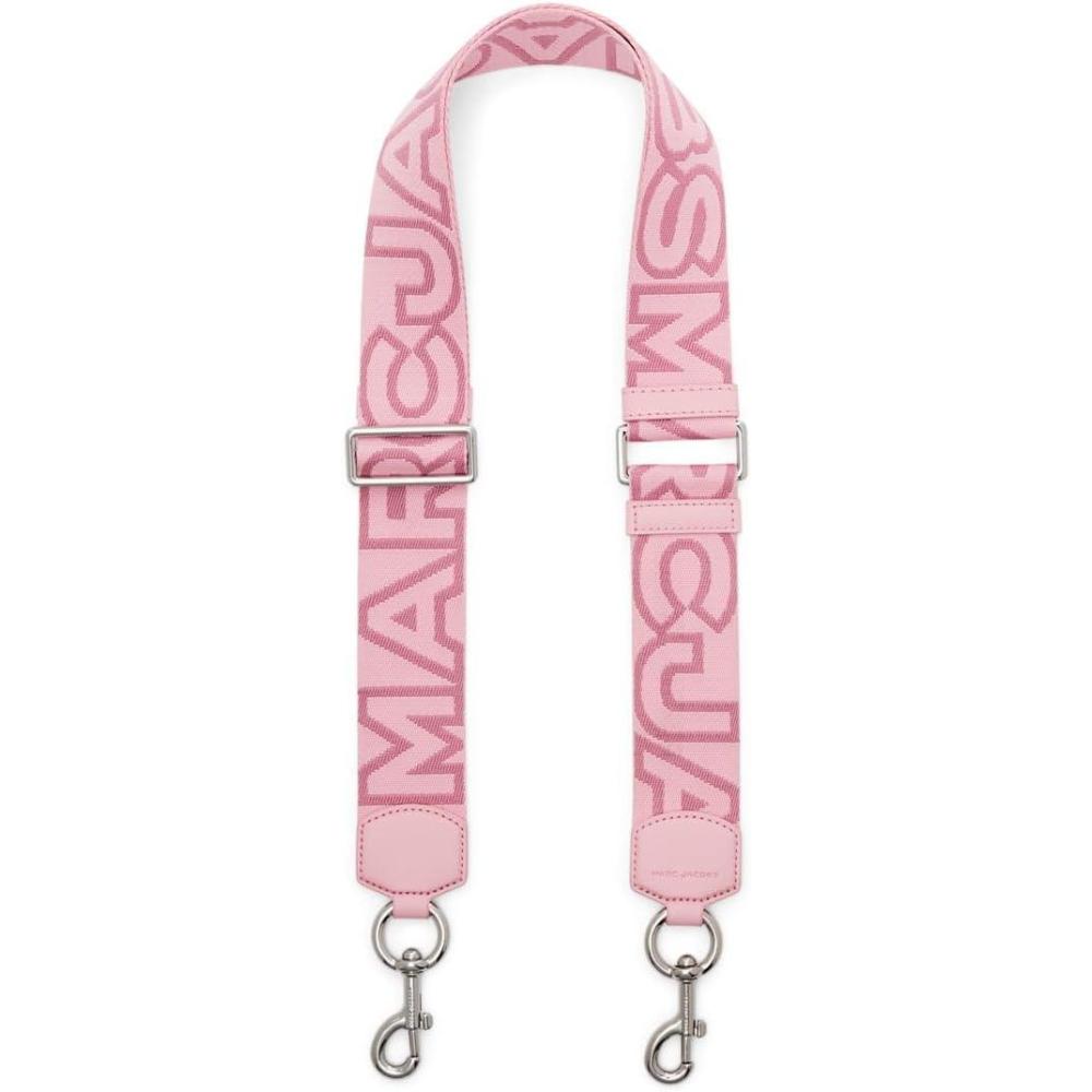image:imageMarc Jacobs womens The Outline Logo Webbing StrapRibbon Pink Multi