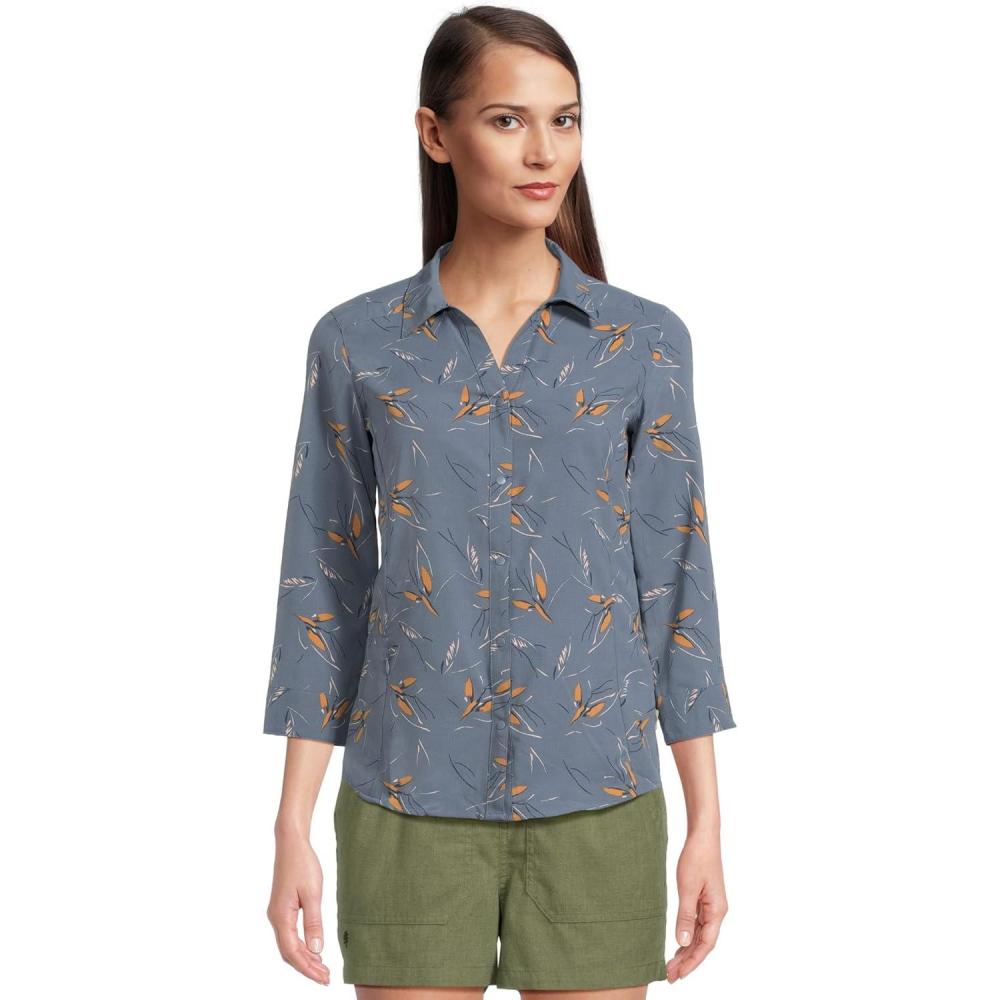 image:imageRoyal Robbins Womens Expedition Pro 34 SleeveSea Caswell Print