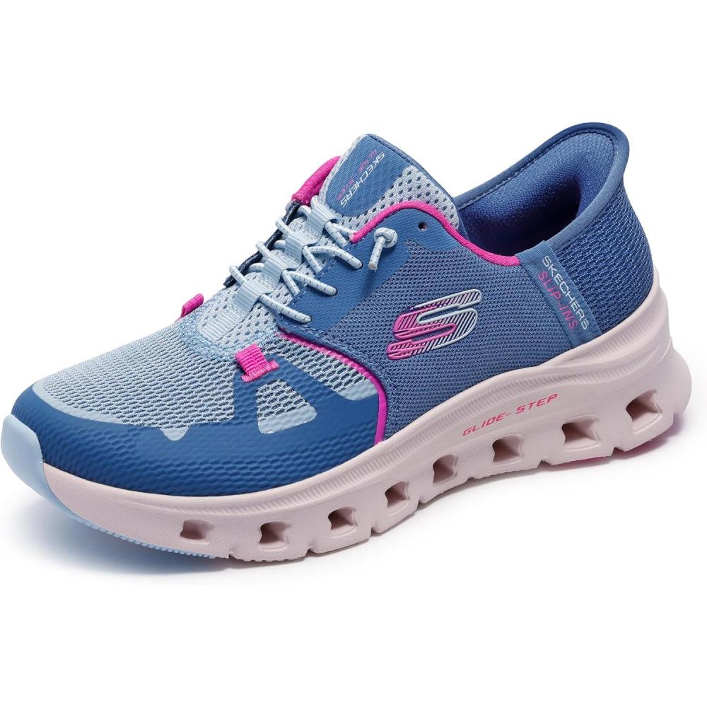 image:imageSkechers Womens GlideStep Pro Hands Free Slipins ShoesSltpslateTaupe
