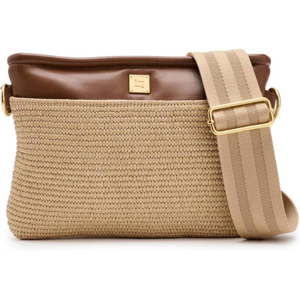 image:imageThink Royln Womens Yacht Bum Bag 20Dune Raffia