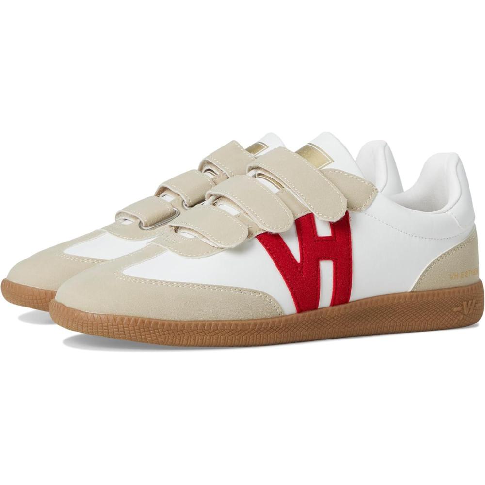 image:imageVINTAGE HAVANA Womens Pace SneakerWhiteGreyRed
