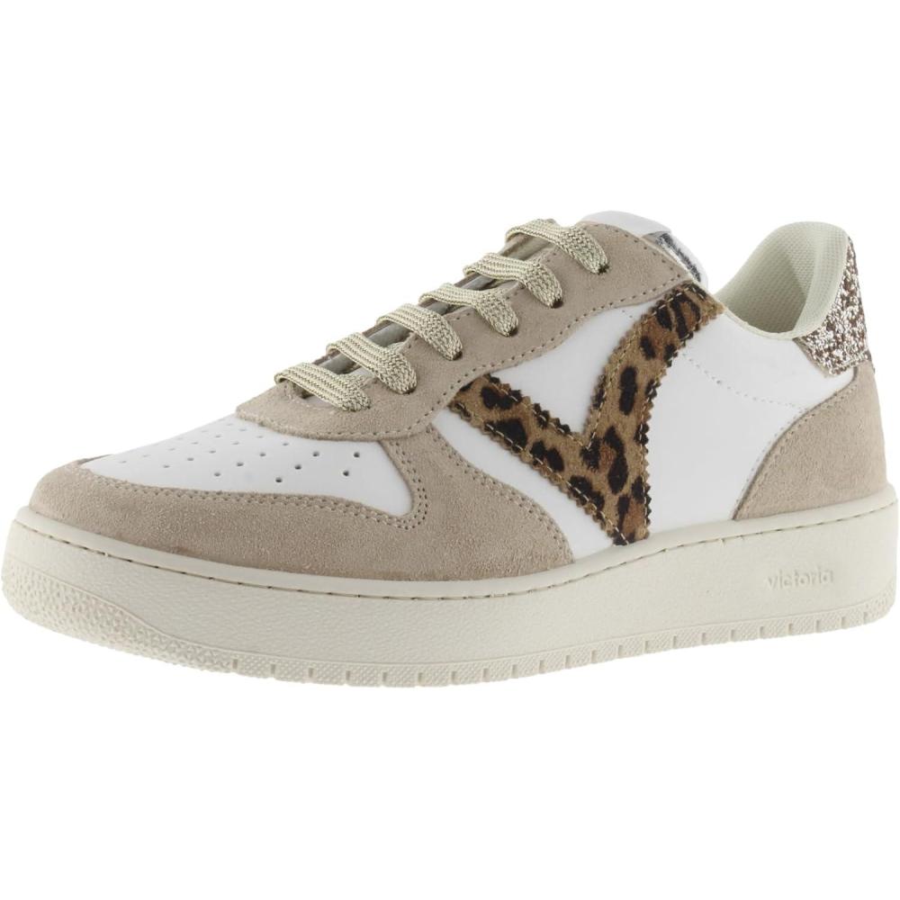 image:imageVictoria Womens Camping Lona Soft Fashion SneakerPlatinum
