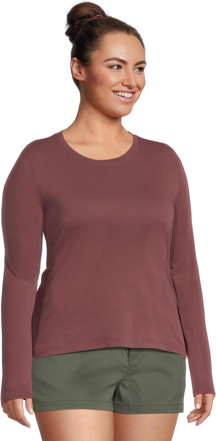 image:imageprAna Womens Everyday Long Sleeve TeeDeep Vino