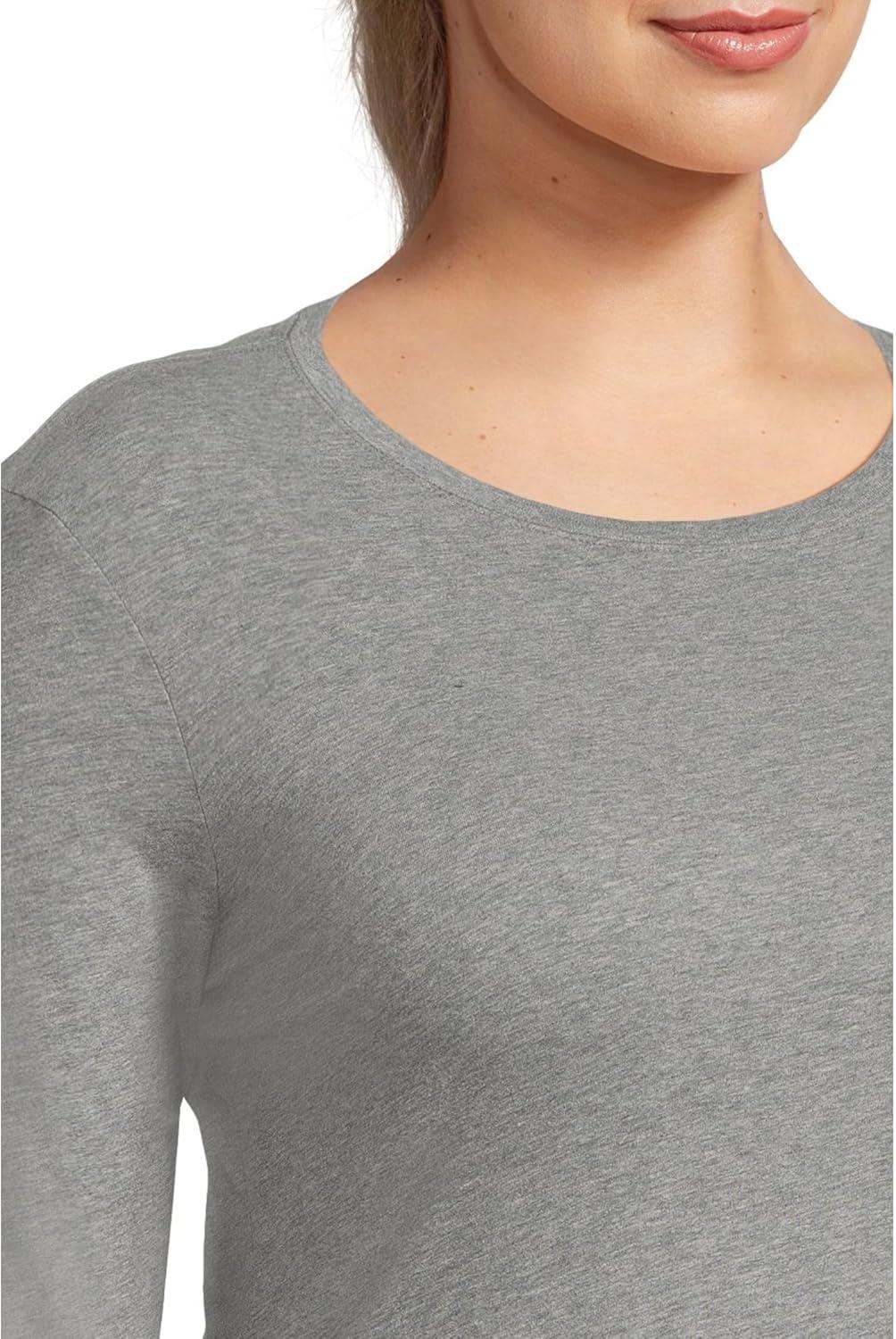 image:imageprAna Womens Everyday Long Sleeve TeeMedium Heather Grey