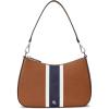 Tan/Soft White/Navy Stripe
