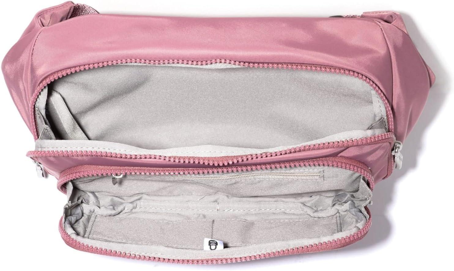 image:imageBaggallini On The Go Large Belt Bag Waist PackMauve Twill