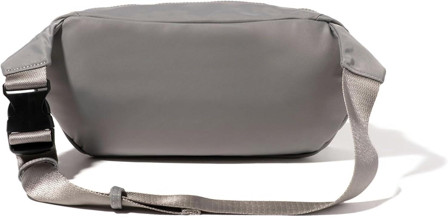image:imageBaggallini On The Go Large Belt Bag Waist PackSteel Grey Twill