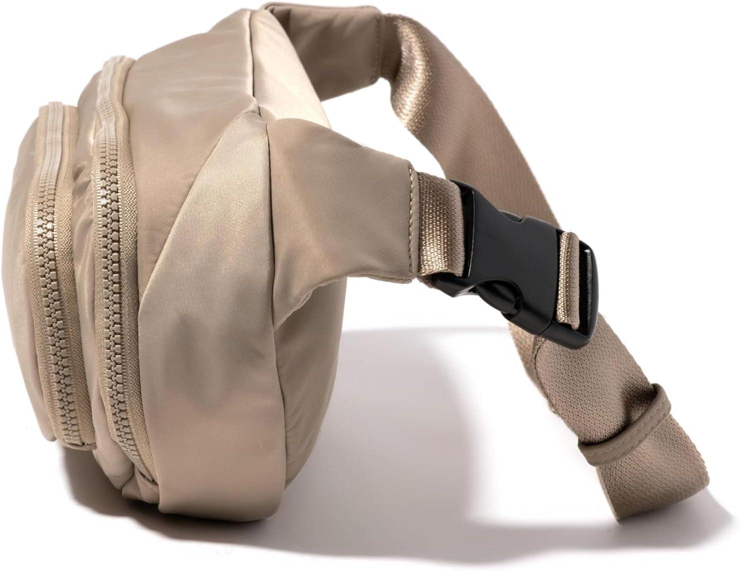 image:imageBaggallini On The Go Large Belt Bag Waist PackTaupe Twill