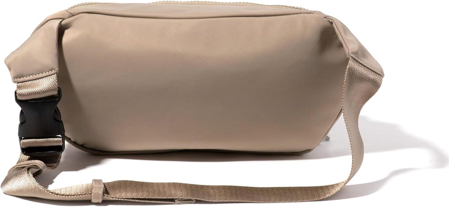 image:imageBaggallini On The Go Large Belt Bag Waist PackTaupe Twill