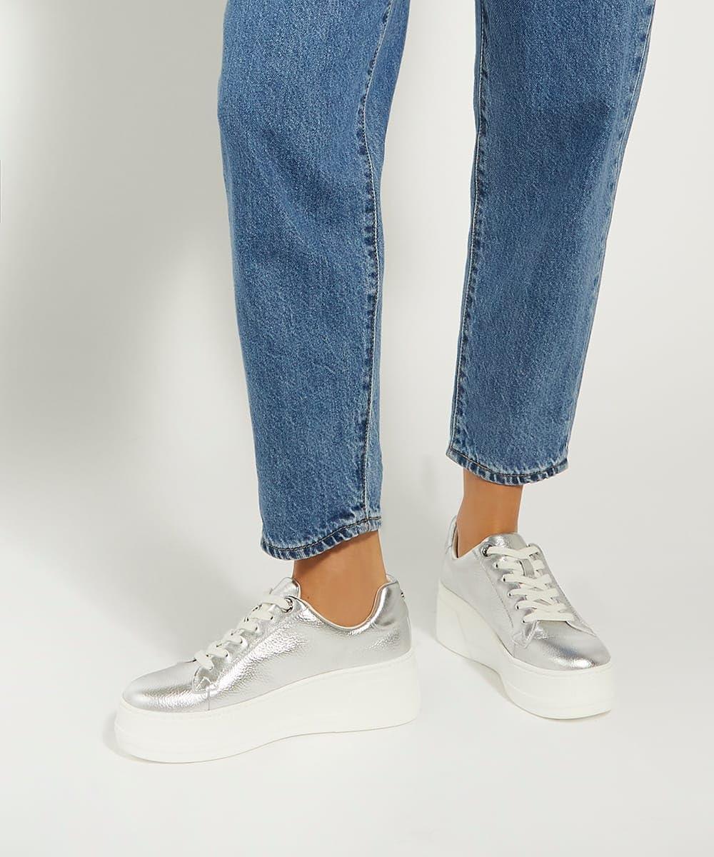 image:imageDune London Womens Episode SneakerSilver