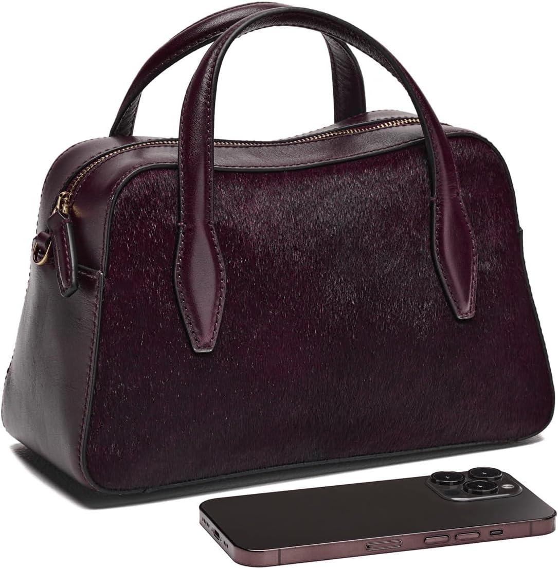 image:imageMadewell Small Satchel Haircalf Chocolate Raisin