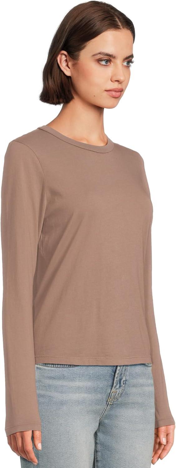 image:imageMichael Stars Womens Clarissa Long Sleeve TeeCobblestone