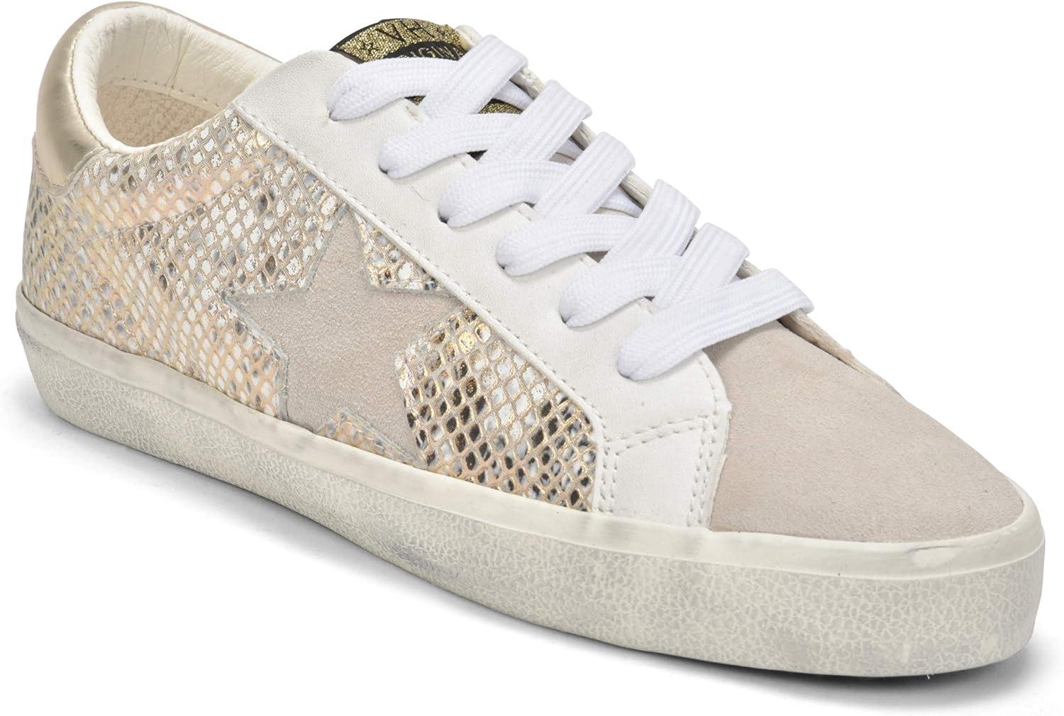 image:imageVintage Havana Womens Kate Slip On Sneakers Shoes Casual GreyGold Snake