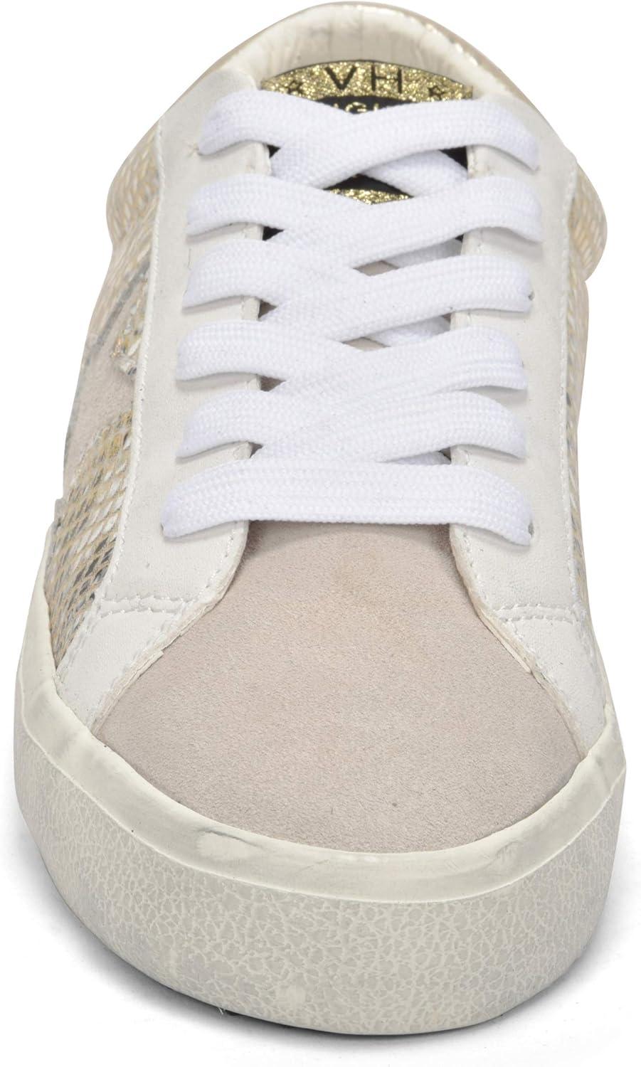 image:imageVintage Havana Womens Kate Slip On Sneakers Shoes Casual GreyGold Snake