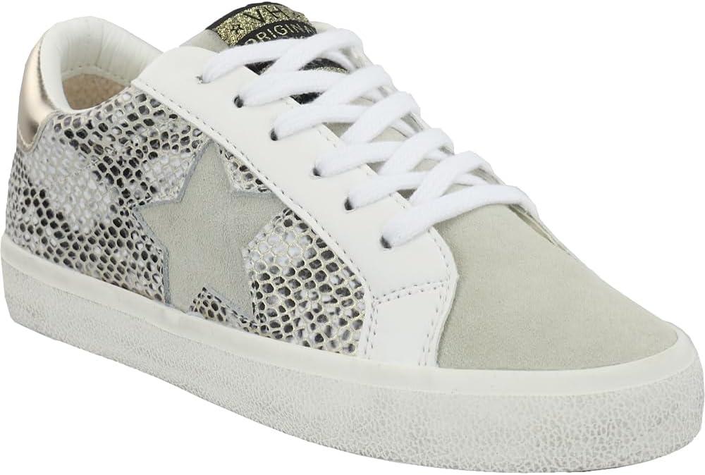 image:imageVintage Havana Womens Kate Slip On Sneakers Shoes Casual GreyGold Snake Multi