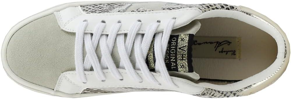 image:imageVintage Havana Womens Kate Slip On Sneakers Shoes Casual GreyGold Snake Multi