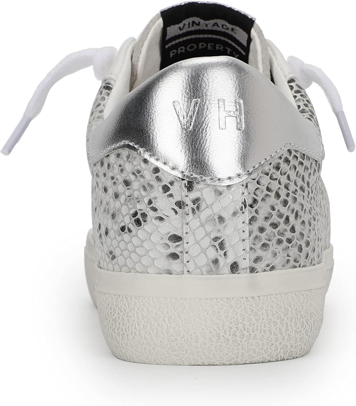 image:imageVintage Havana Womens Kate Slip On Sneakers Shoes Casual GreySilver Snake