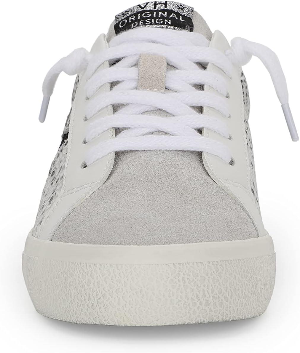 image:imageVintage Havana Womens Kate Slip On Sneakers Shoes Casual GreySilver Snake
