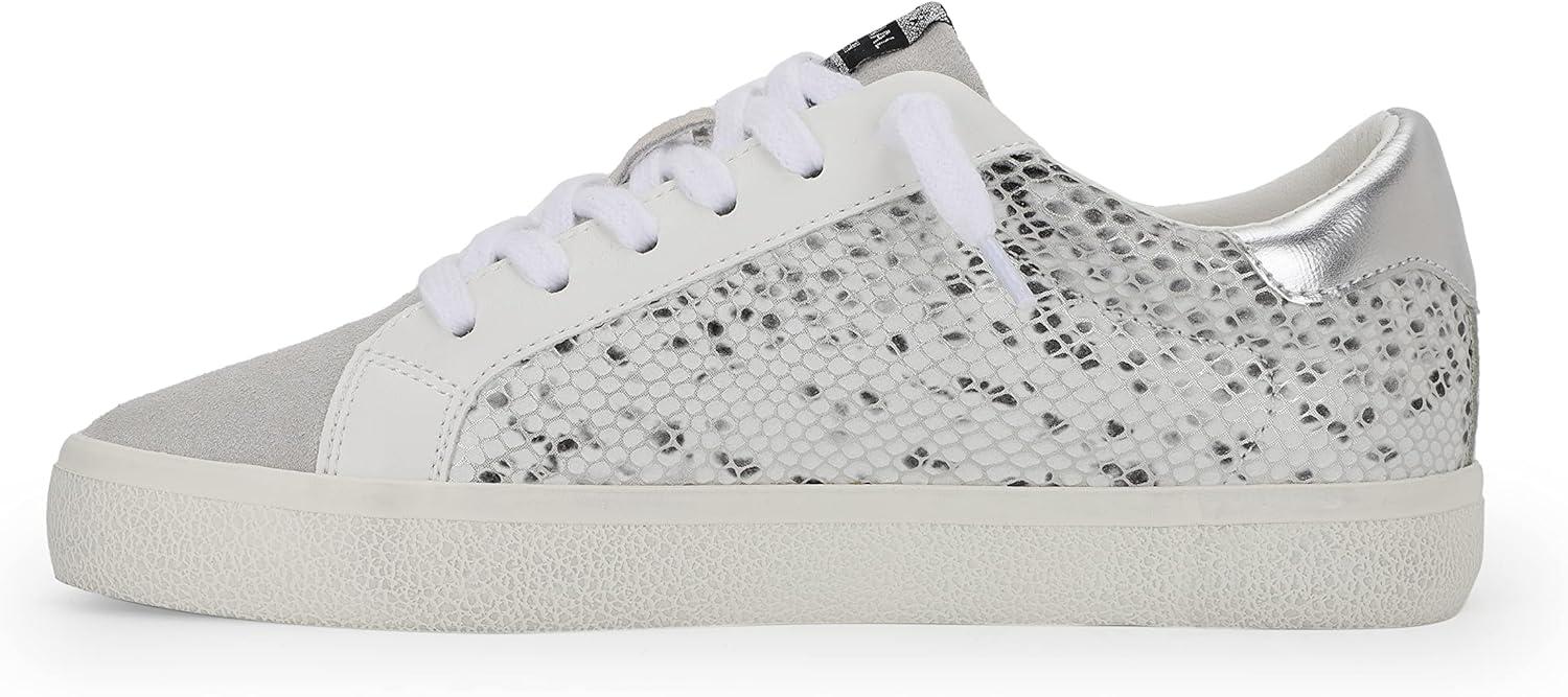 image:imageVintage Havana Womens Kate Slip On Sneakers Shoes Casual GreySilver Snake