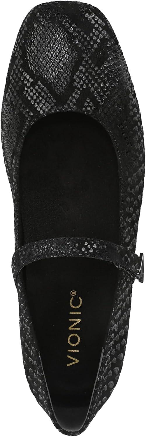 image:imageVionic Womens AlamedaBlack Snake Suede
