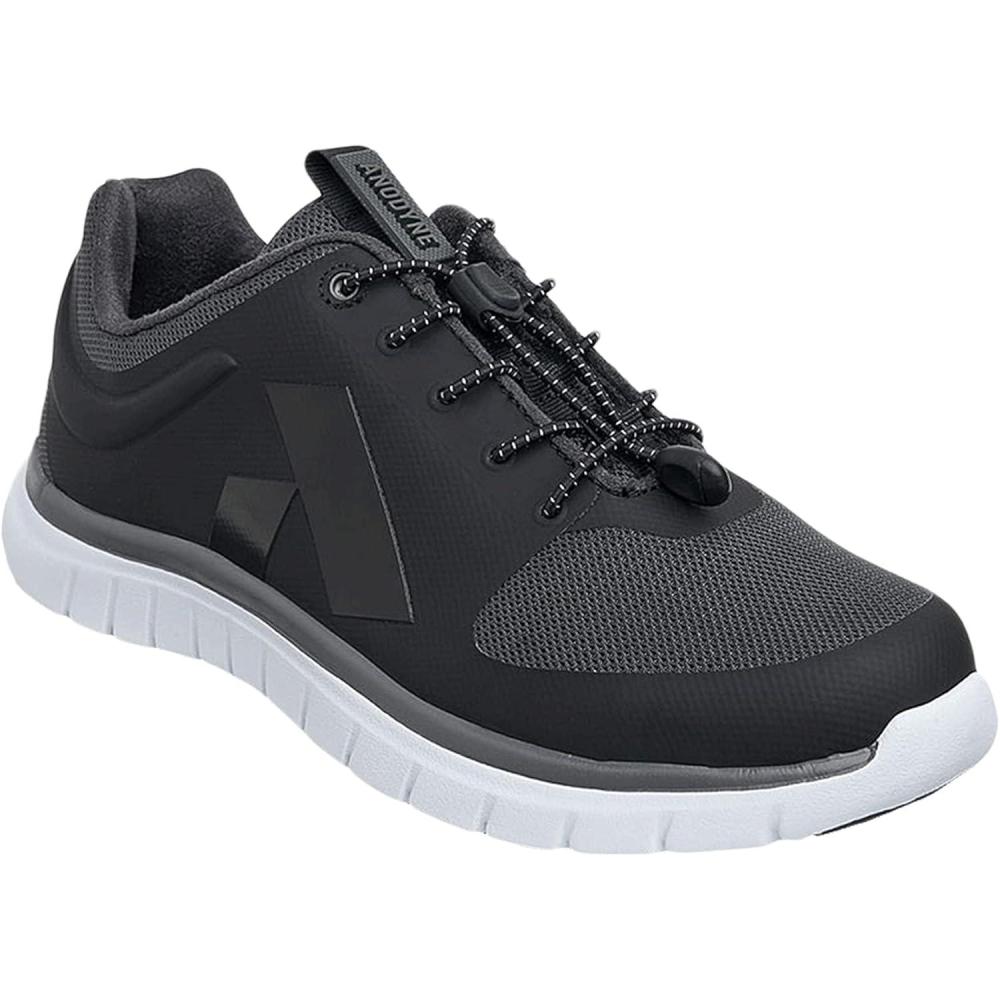 image:imageAnodyne Womens No 23 Sport Runner Sneaker BlackGrey 85