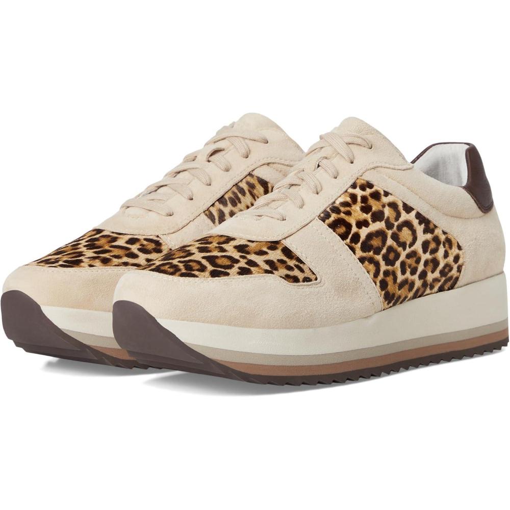image:imageJohnston amp Murphy Womens Gracie ColorBlock LaceupSandLeopard