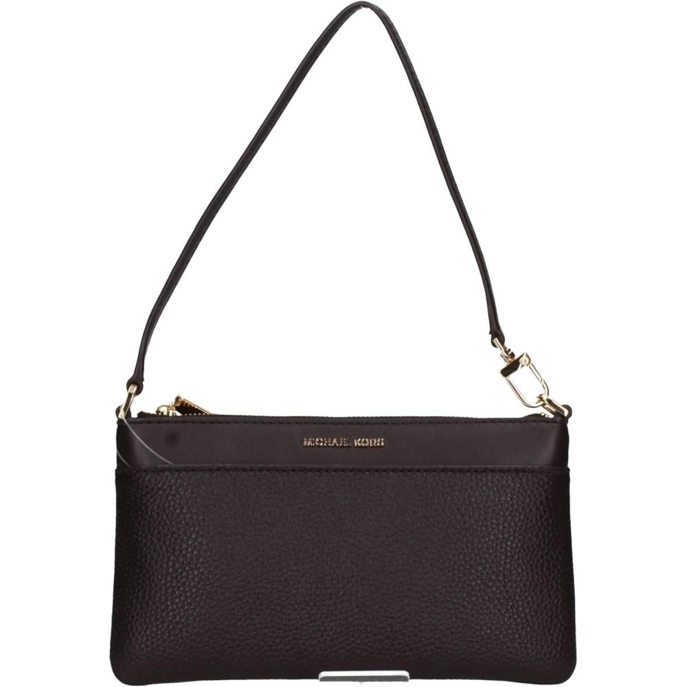 image:imageMichael Kors womens Jet Set Medium Top Zip Convertible WristletChocolate
