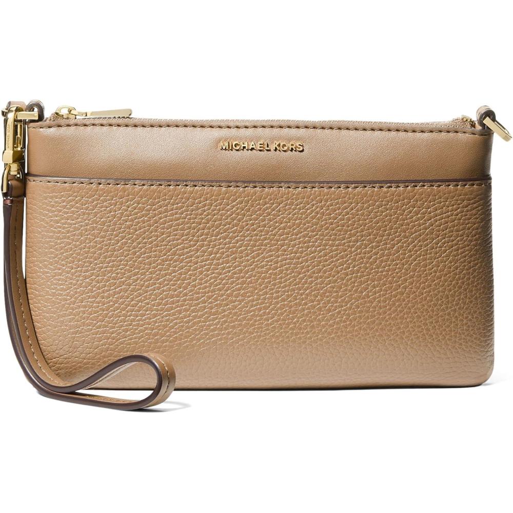 image:imageMichael Kors womens Jet Set Medium Top Zip Convertible WristletHusk