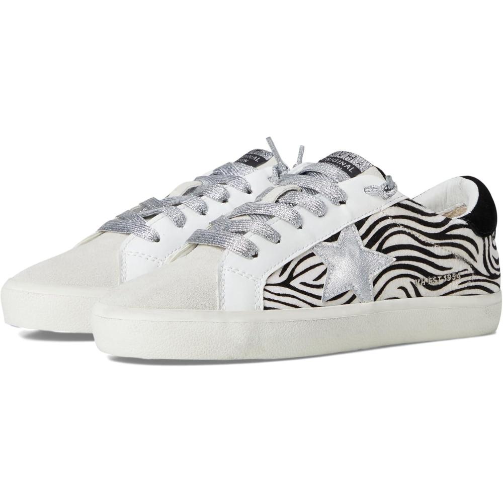 image:imageVintage Havana Womens Kate Slip On Sneakers Shoes Casual  GreyBlack Zebra