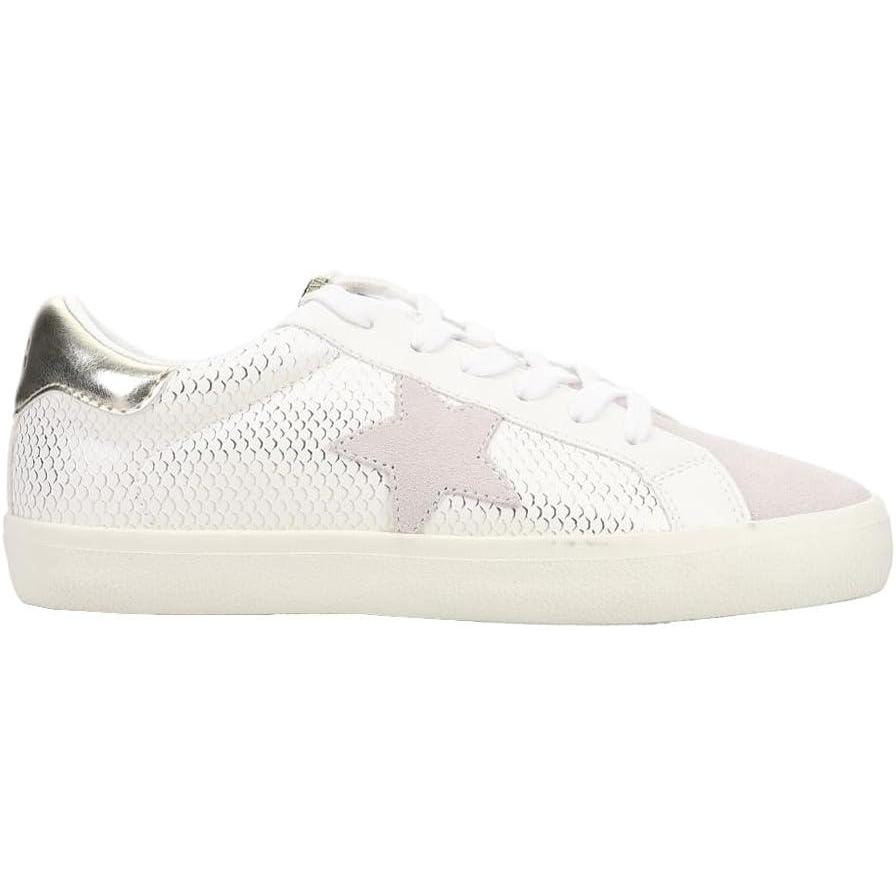 image:imageVintage Havana Womens Kate Slip On Sneakers Shoes Casual GreyGold Grey White
