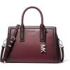 Nickel-tone Hardware/Burnished Leather Edges/Oxblood