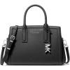 Silver-tone Hardware/Black