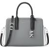 Silver-tone Hardware/Tricolor Embossed Leather/Storm Multi