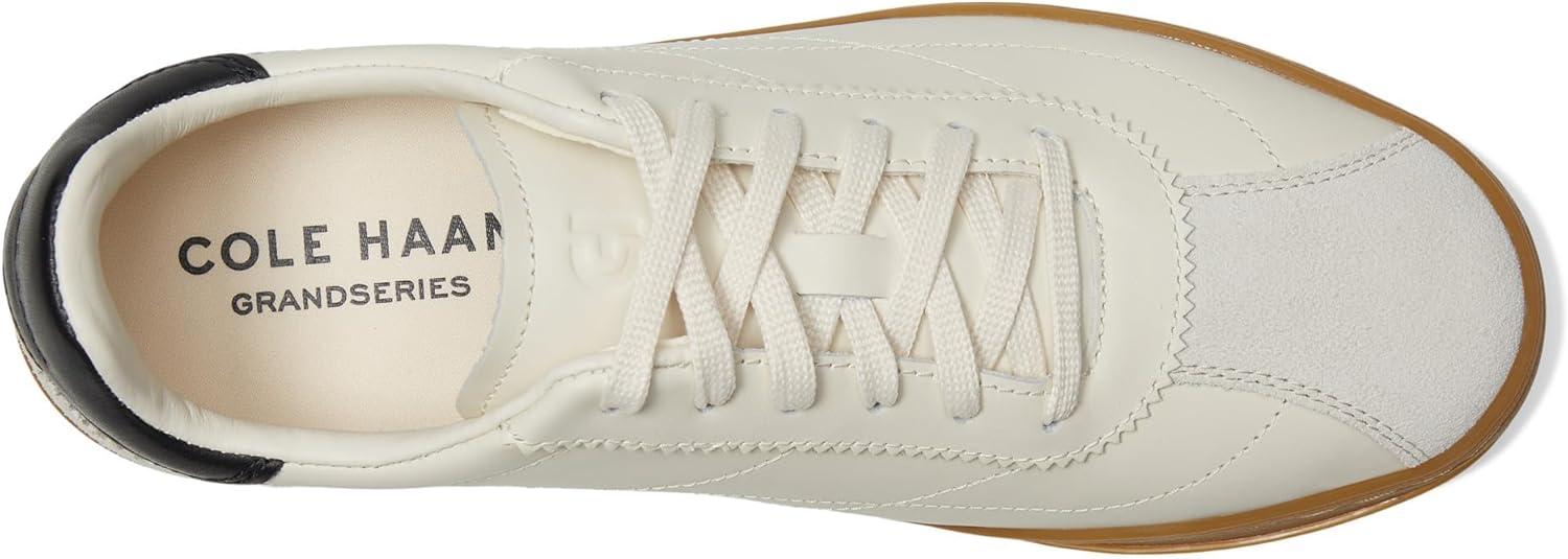 image:imageCole Haan Womens Grand Crosscourt BrynnIvorySilver Birch SuedeIvory