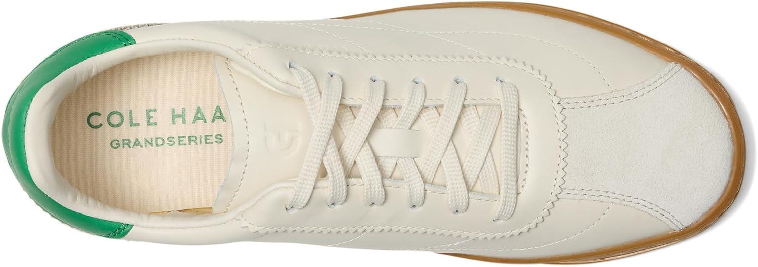image:imageCole Haan Womens Grand Crosscourt BrynnIvorySilver Birch SuedeWhite