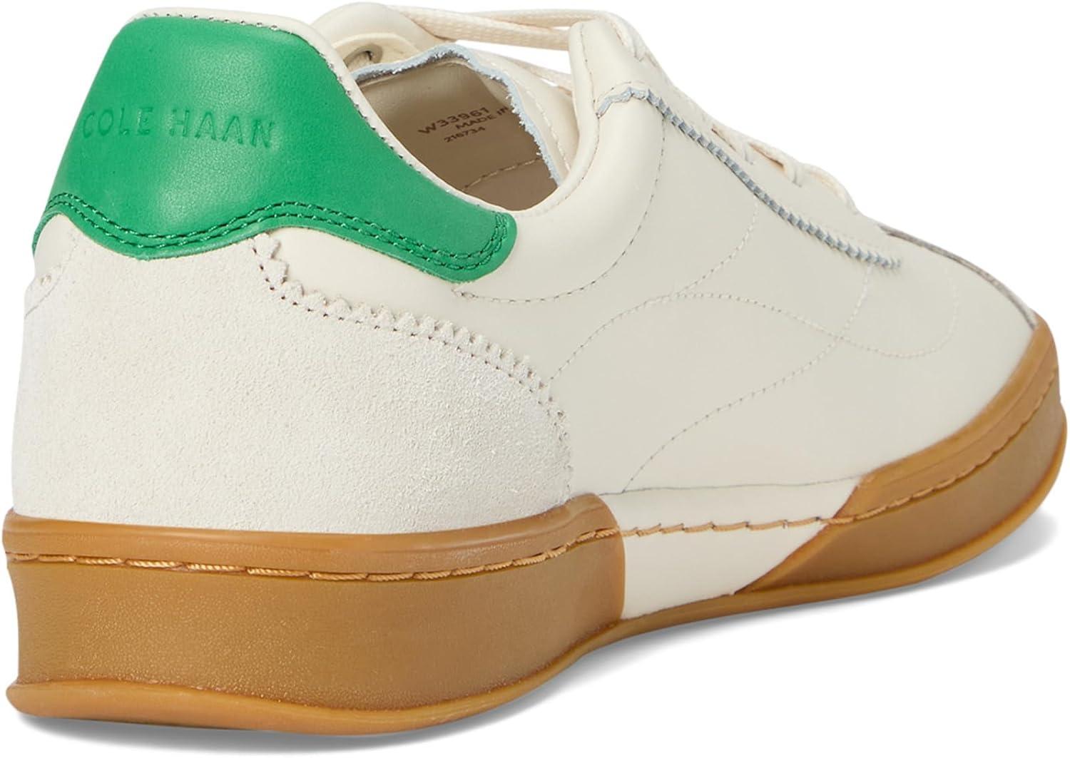 image:imageCole Haan Womens Grand Crosscourt BrynnIvorySilver Birch SuedeWhite