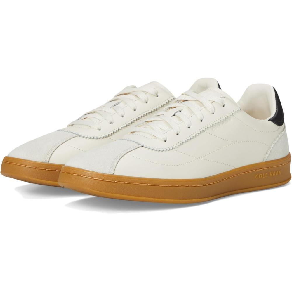 image:imageCole Haan Womens Grand Crosscourt BrynnIvorySilver Birch SuedeIvory