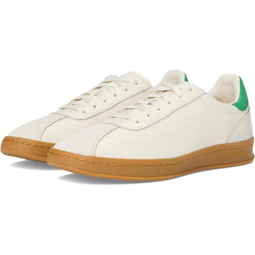 image:imageCole Haan Womens Grand Crosscourt BrynnIvorySilver Birch SuedeWhite